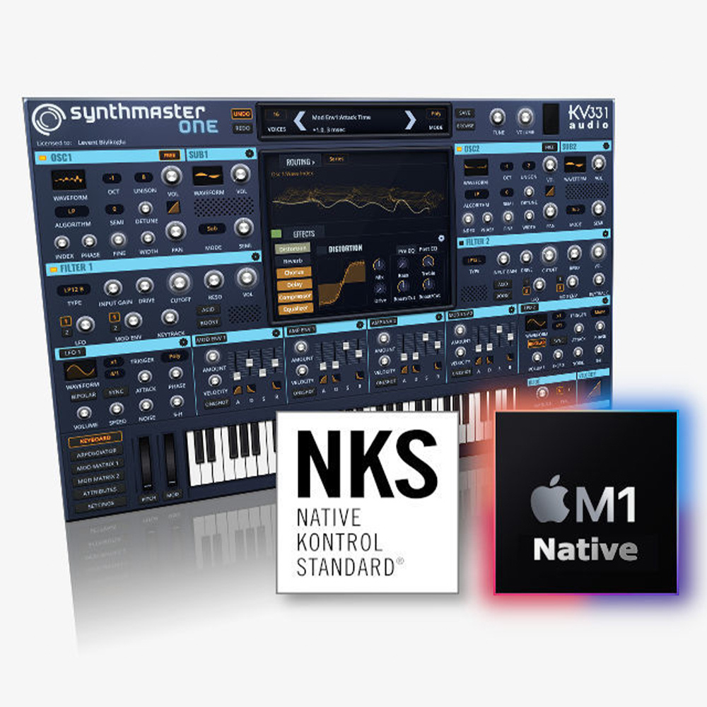 KV331 Audio SynthMaster One Synth Yazılımı